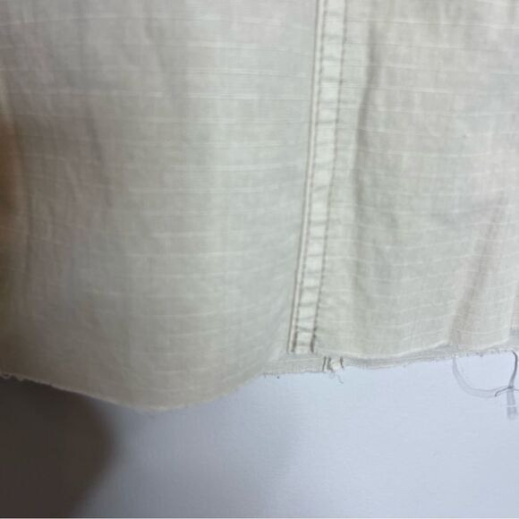 Re/Done khaki cargo mini skirt size 26 (flawed ) - Picture 5 of 11